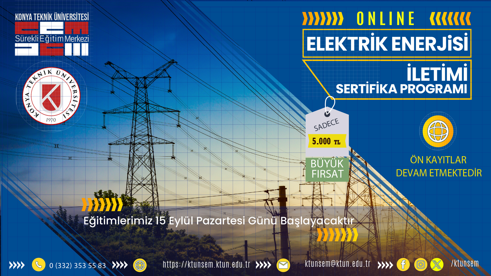 Online Elektrik Enerji İletimi Sertifika Programı